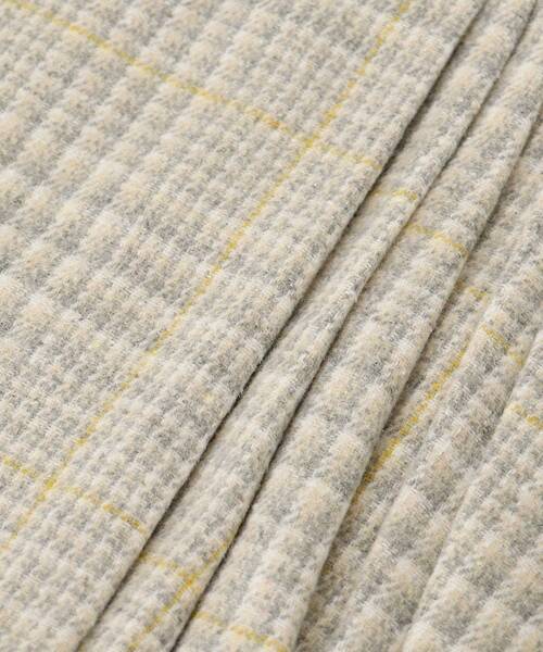 MAJESTIC LEGON（マジェスティックレゴン）の「サイドベルトプリーツミニスカパン（スカート・レディース・ベージュ/グレー系その他/ブラック系その他・MEDIUM）」の10枚目の写真