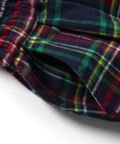 BREEZE（ブリーズ）の「【リンク】クリスマスチェックパンツ（その他パンツ・キッズ・ネイビー/イエロー/エメラルド・90/80/110/100/120/140/130）」の12枚目の写真