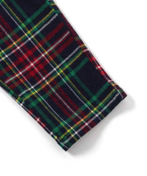 BREEZE（ブリーズ）の「【リンク】クリスマスチェックパンツ（その他パンツ・キッズ・ネイビー/イエロー/エメラルド・90/80/110/100/120/140/130）」の15枚目の写真