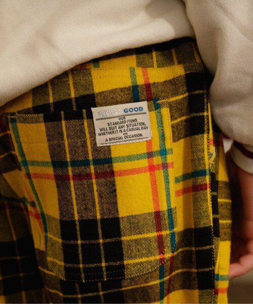 BREEZE（ブリーズ）の「【リンク】クリスマスチェックパンツ（その他パンツ・キッズ・ネイビー/イエロー/エメラルド・90/80/110/100/120/140/130）」の22枚目の写真