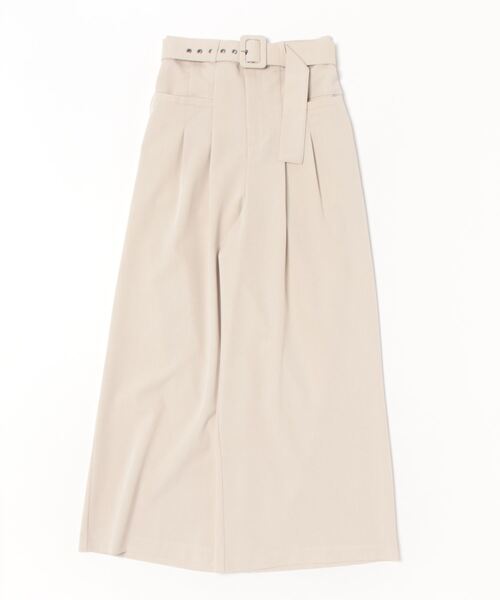 REDYAZEL（レディアゼル）の「タックワイドパンツ（その他パンツ・レディース・ブラック/グレー/ベージュ・SMALL/MEDIUM）」の6枚目の写真