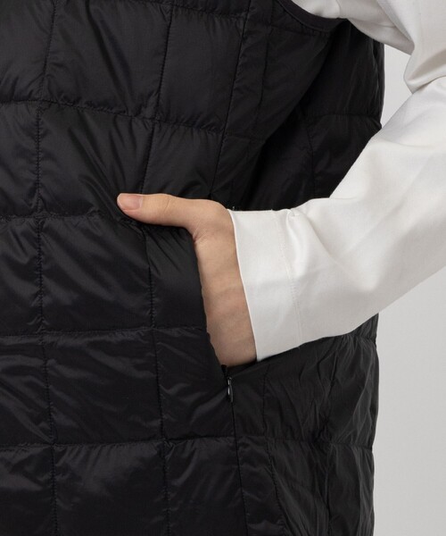 TAION（タイオン）の「【TAION/タイオン】V NECK BUTTON DOWN VEST/軽量/洗える（ベスト・メンズ・ブラック・MEDIUM/LARGE/X-LARGE）」の8枚目の写真