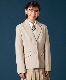 a.v.v（アーヴェヴェ）の「[140-160]【卒服】エンブレム付きテーラードジャケット（テーラードジャケット）」