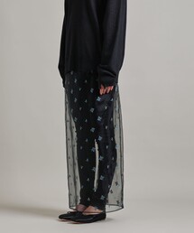 LOEFF（ロエフ）の「＜LOEFF＞ブルーベリー エンブロイダリー スカート