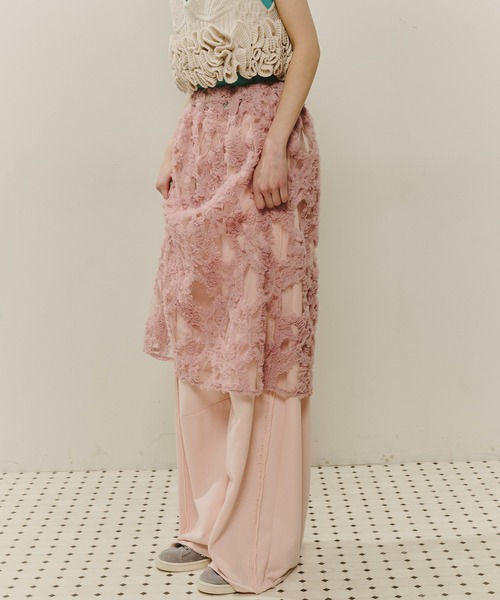 9月最終章LA BELLE ETUDE リボンラインスカート ピンク未着用 J1U SKIRT – LA BELLE ETUDE online store