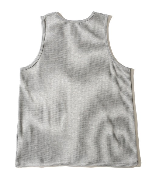 TETE HOMME(テットオム)の「【WEB限定】ワッフルタンクトップ(タンクトップ・メンズ・ホワイト/グレー/ブラック・MEDIUM/LARGE/X-LARGE)」の6枚目の写真