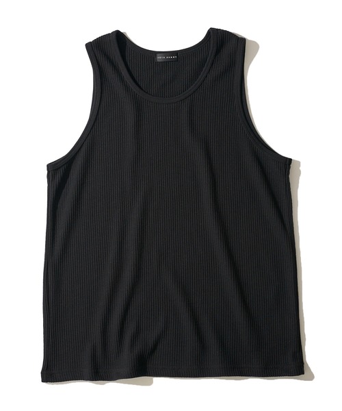 TETE HOMME(テットオム)の「【WEB限定】ワッフルタンクトップ(タンクトップ・メンズ・ホワイト/グレー/ブラック・MEDIUM/LARGE/X-LARGE)」の9枚目の写真