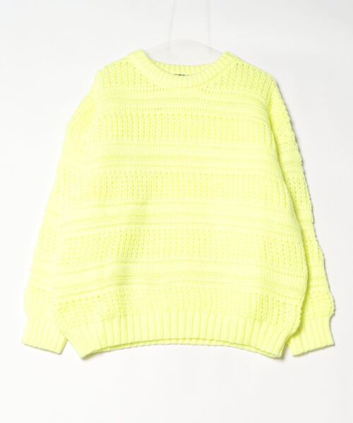 rehacer（レアセル）の「R. : Cable Texture L/S Crew Knit（ニット/セーター・メンズ・イエロー/ブラック/アイボリー・X-LARGE/LARGE/MEDIUM）」の14枚目の写真