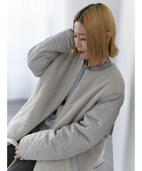 CA ファッション SHISHAMO SSM リバーシブルボアブルゾン Mサイズ