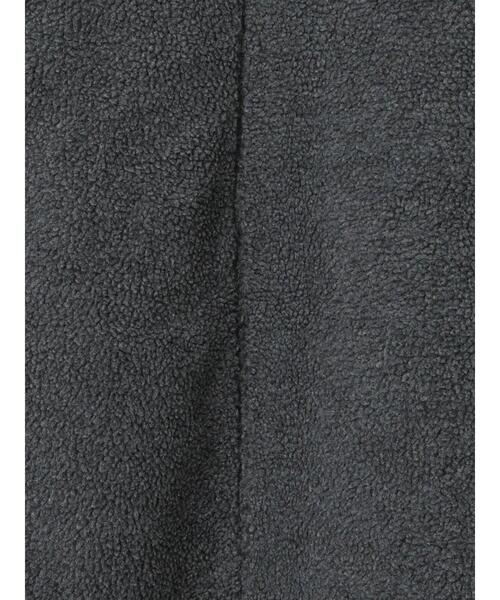 Samansa Mos2 blue（サマンサモスモスブルー）の「ボア×キルトリバーシブルコート（ブルゾン・レディース・グレー/ブラック/キナリ・F）」の20枚目の写真