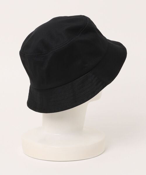 FRED PERRY（フレッドペリー）の「Branded Twill Bucket Hat（ハット・メンズ・ブラック・L）」の4枚目の写真