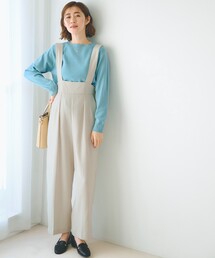 grove（グローブ）の「ハイウエストサロペット（サロペット/オーバーオール）」