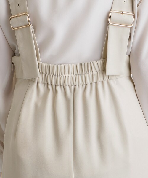 grove（グローブ）の「ハイウエストサロペット（サロペット/オーバーオール・レディース・ライトベージュ/ブラック/オリーブ・02/03/01/04/05）」の4枚目の写真
