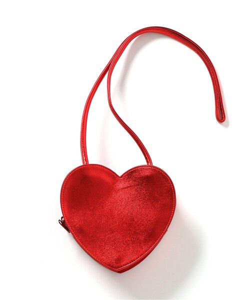 BREEZE(ブリーズ)の「ハートポシェット(ショルダーバッグ・キッズ・レッド/ゴールド・FREE)」の9枚目の写真