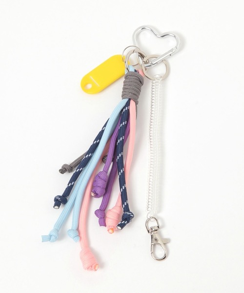 LOWRYS FARM（ローリーズファーム）の「コードチャーム 293159（キーケース/キーアクセサリー・レディース・パープル/グリーン・FREE）」の3枚目の写真