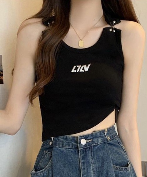 NANEA(ナネア)の「フックショルダーフロントロゴタンクトップ(タンクトップ・レディース・ベージュ/ホワイト/ブラック・LARGE/MEDIUM/SMALL)」の19枚目の写真