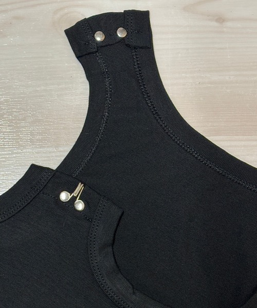 NANEA(ナネア)の「フックショルダーフロントロゴタンクトップ(タンクトップ・レディース・ベージュ/ホワイト/ブラック・LARGE/MEDIUM/SMALL)」の15枚目の写真