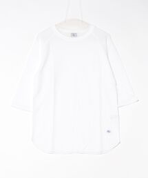 TRANSITION（トランジション）の「【JEMORGAN LONG JOHNS】 七分袖ワッフルクルーネックラグランTシャツ サーマル（Tシャツ/カットソー）」