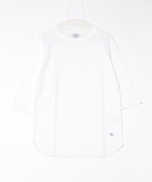 JEMORGAN(ジェーイーモーガン)の「【JEMORGAN LONG JOHNS】 七分袖ワッフルクルーネックラグランTシャツ サーマル(Tシャツ/カットソー・メンズ・カーキ/トップグレー/ホワイト/ブラック/ライトベージュ・2/3/4)」の1枚目の写真