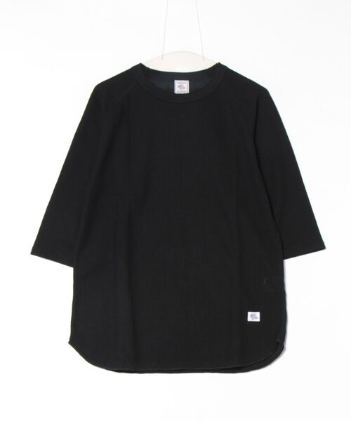 JEMORGAN(ジェーイーモーガン)の「【JEMORGAN LONG JOHNS】 七分袖ワッフルクルーネックラグランTシャツ サーマル(Tシャツ/カットソー・メンズ・カーキ/トップグレー/ホワイト/ブラック/ライトベージュ・2/3/4)」の2枚目の写真