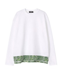 ZUCCa | ペイズリードッキング / カットソー / (O)(Tシャツ/カットソー)