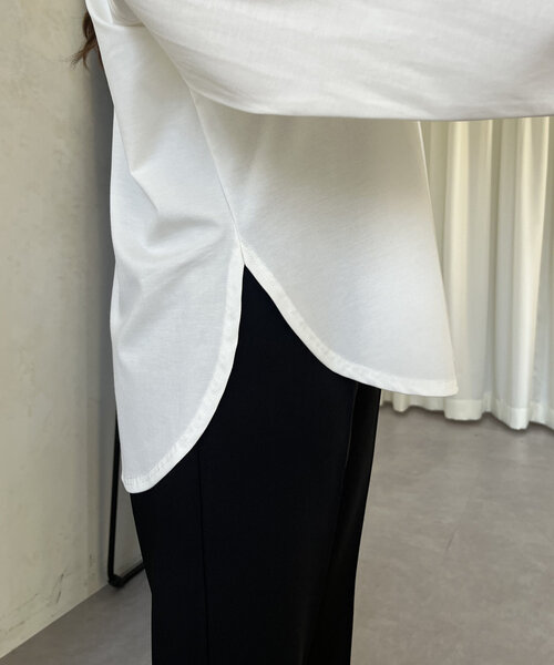 prose verse(プロズヴェール)の「フロッキーロゴロンT(Tシャツ/カットソー・レディース・オフホワイト・MEDIUM/LARGE)」の18枚目の写真