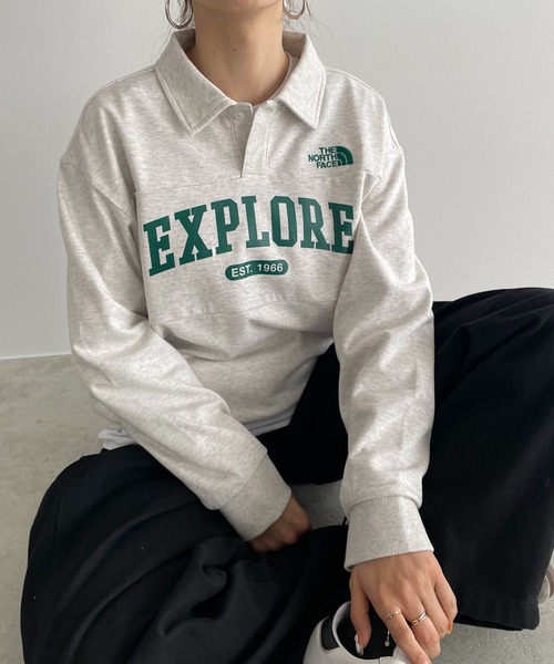【THE NORTH FACE KIDS】K's　SCHOOLDAY　COLLAR　SWEATSHIRTS