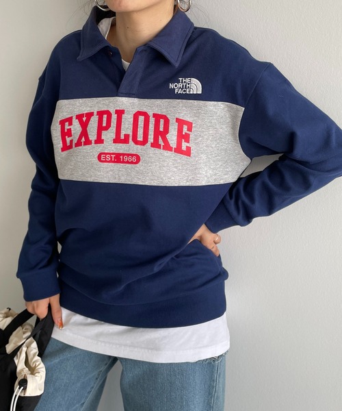 【THE NORTH FACE KIDS】K's　SCHOOLDAY　COLLAR　SWEATSHIRTS