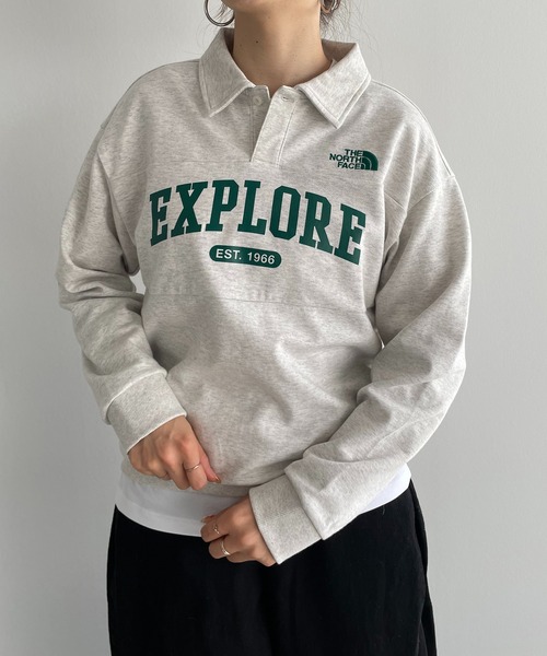 【THE NORTH FACE KIDS】K's　SCHOOLDAY　COLLAR　SWEATSHIRTS