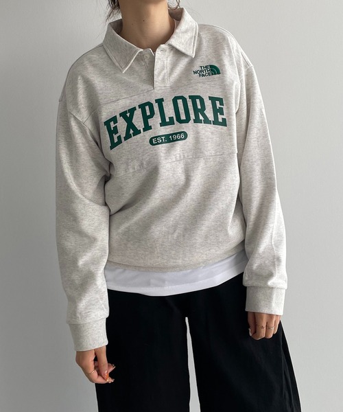 【THE NORTH FACE KIDS】K's　SCHOOLDAY　COLLAR　SWEATSHIRTS