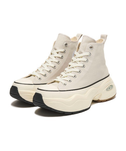 CONVERSE(コンバース)の「CONVERSE ALL STAR (R) SURGETRAINER HI(コンバース オールスター (R) サージトレーナー HI)(スニーカー・メンズ・ライトグレー/ピンク・23cm/23.5cm/24cm/24.5cm/25cm/25.5cm/26cm/26.5cm/27cm/27.5cm/28cm/29cm)」の1枚目の写真