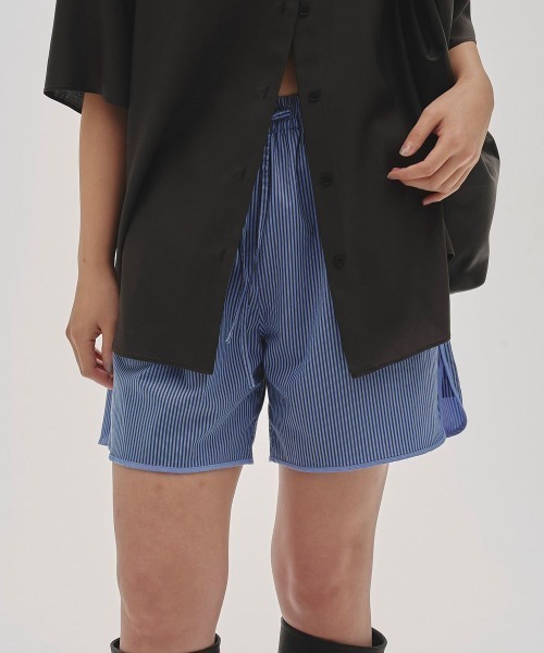 TODAYFUL（トゥデイフル）の「TODAYFUL Stripe Half Pants ストライプ