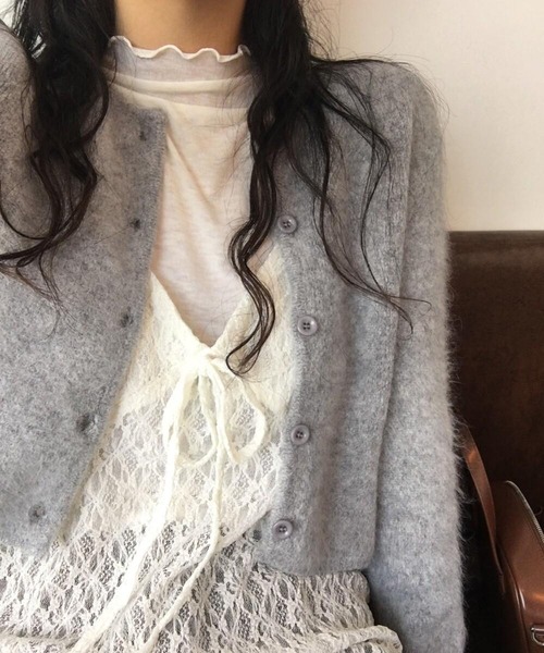 leune(ルネ)の「レースキャミワンピース(ワンピース・レディース・オフホワイト・FREE)」の9枚目の写真