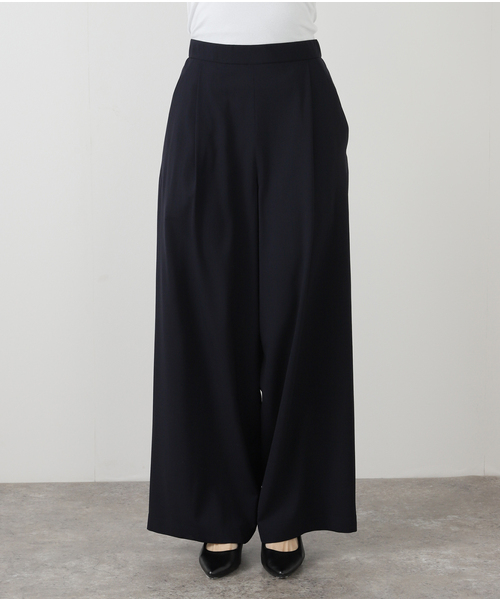 AP STUDIO（エーピーストゥディオ）の「SPWOOL パンツ（スラックス・レディース・ネイビー・38/36/34）」の13枚目の写真