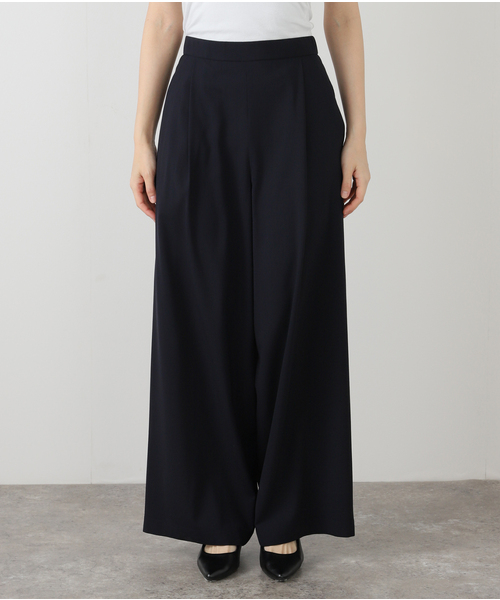 AP STUDIO（エーピーストゥディオ）の「SPWOOL パンツ（スラックス・レディース・ネイビー・38/36/34）」の14枚目の写真