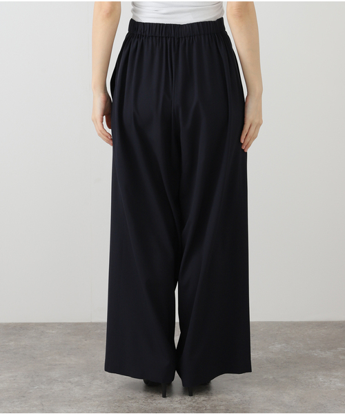 AP STUDIO（エーピーストゥディオ）の「SPWOOL パンツ（スラックス・レディース・ネイビー・38/36/34）」の16枚目の写真