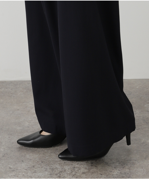 AP STUDIO（エーピーストゥディオ）の「SPWOOL パンツ（スラックス・レディース・ネイビー・38/36/34）」の19枚目の写真