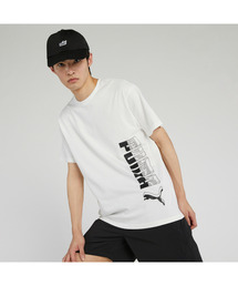 PUMA プーマ メンズ ESS ロゴ ラブ MX グラフィック 半袖 Tシャツ
