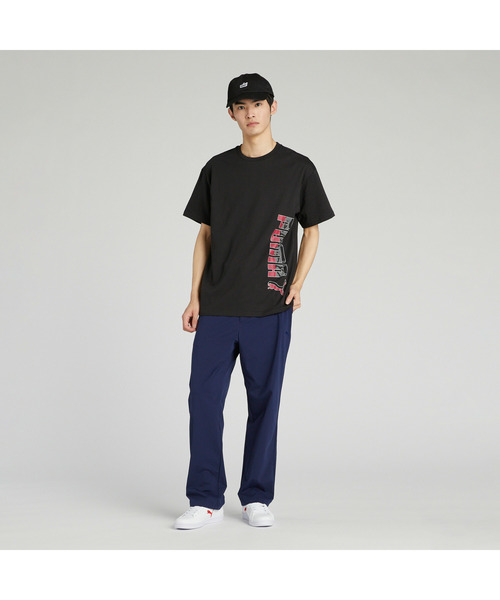 PUMA(プーマ)の「PUMA プーマ メンズ ESS ロゴ ラブ MX グラフィック 半袖 Tシャツ(Tシャツ/カットソー・メンズ・ブラック/ホワイト・LARGE/MEDIUM/X-LARGE/XX-LARGE/SMALL)」の4枚目の写真