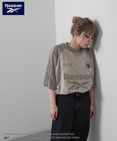 Reebok(リーボック)の「【REEBOK】 ラグラン ゲーム Tシャツ / 半袖 / ロゴ刺繍(Tシャツ/カットソー・メンズ・ホワイト/アイボリー/サックスブルー/グレイッシュベージュ・MEDIUM/LARGE/X-LARGE)」の13枚目の写真