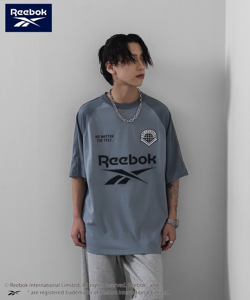 Reebok(リーボック)の「【REEBOK】 ラグラン ゲーム Tシャツ / 半袖 / ロゴ刺繍(Tシャツ/カットソー・メンズ・ホワイト/アイボリー/サックスブルー/グレイッシュベージュ・MEDIUM/LARGE/X-LARGE)」の16枚目の写真
