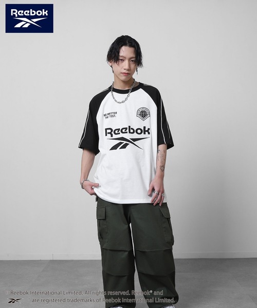 【REEBOK】Heritage Woven Piste 長袖ラウンド★韓国発 セール】【別注】WEB限定 Reebok リーボック ブランド ロゴ 刺繍