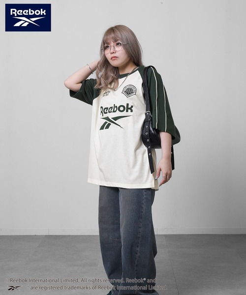 Reebok(リーボック)の「【REEBOK】 ラグラン ゲーム Tシャツ / 半袖 / ロゴ刺繍(Tシャツ/カットソー・メンズ・ホワイト/アイボリー/サックスブルー/グレイッシュベージュ・MEDIUM/LARGE/X-LARGE)」の11枚目の写真