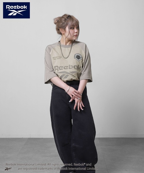 Reebok(リーボック)の「【REEBOK】 ラグラン ゲーム Tシャツ / 半袖 / ロゴ刺繍(Tシャツ/カットソー・メンズ・ホワイト/アイボリー/サックスブルー/グレイッシュベージュ・MEDIUM/LARGE/X-LARGE)」の14枚目の写真