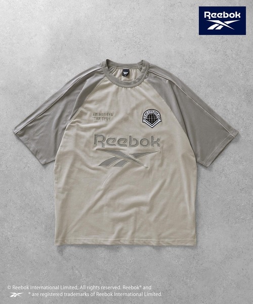 Reebok(リーボック)の「【REEBOK】 ラグラン ゲーム Tシャツ / 半袖 / ロゴ刺繍(Tシャツ/カットソー・メンズ・ホワイト/アイボリー/サックスブルー/グレイッシュベージュ・MEDIUM/LARGE/X-LARGE)」の22枚目の写真