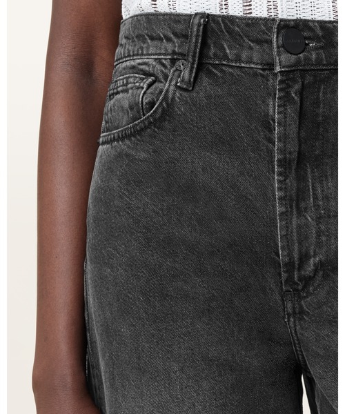 ALLSAINTS(オールセインツ)の「BLAKE WIDE LEG DENIM JEANS | BLAKE ワイド レッグ デニム ジーンズ(デニムパンツ・レディース・グレー・24/25/26)」の14枚目の写真