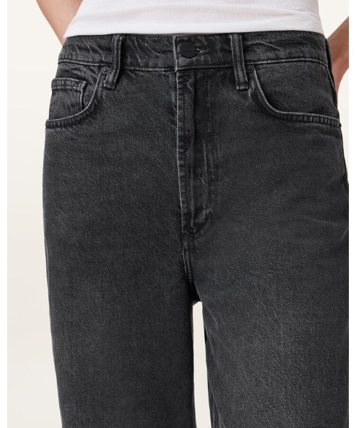 ALLSAINTS(オールセインツ)の「BLAKE WIDE LEG DENIM JEANS | BLAKE ワイド レッグ デニム ジーンズ(デニムパンツ・レディース・グレー・24/25/26)」の4枚目の写真
