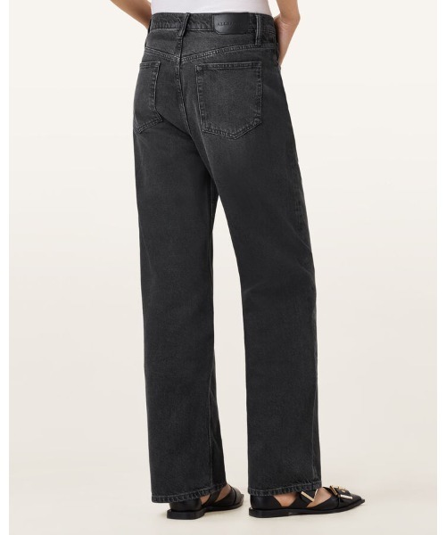 ALLSAINTS(オールセインツ)の「BLAKE WIDE LEG DENIM JEANS | BLAKE ワイド レッグ デニム ジーンズ(デニムパンツ・レディース・グレー・24/25/26)」の8枚目の写真