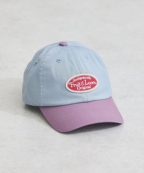 FRUIT OF THE LOOM（フルーツオブザルーム）の「■FRUIT OF THE LOOM 2トーンキャップ（キャップ・レディース・ピンク/パープル・FREE）」の2枚目の写真
