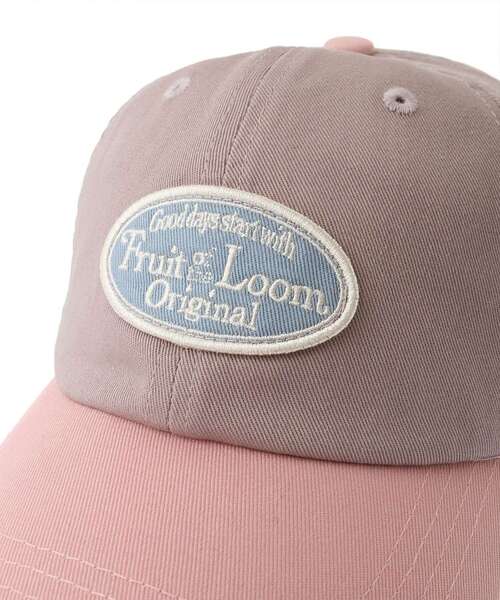 FRUIT OF THE LOOM（フルーツオブザルーム）の「■FRUIT OF THE LOOM 2トーンキャップ（キャップ・レディース・ピンク/パープル・FREE）」の10枚目の写真